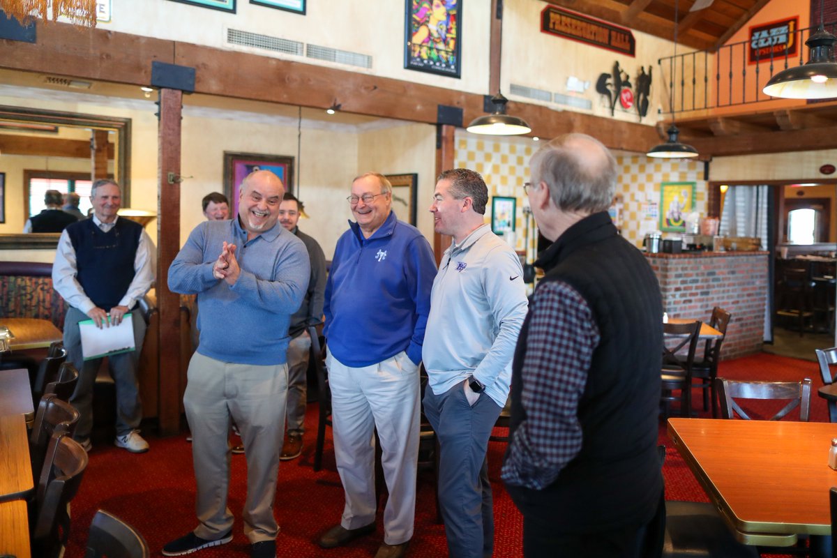 MTCoachNick's tweet image. Thank you to the Optimist Club for having me out today to chat about our team. Can't wait to see y'all Saturday in the Murphy Center!