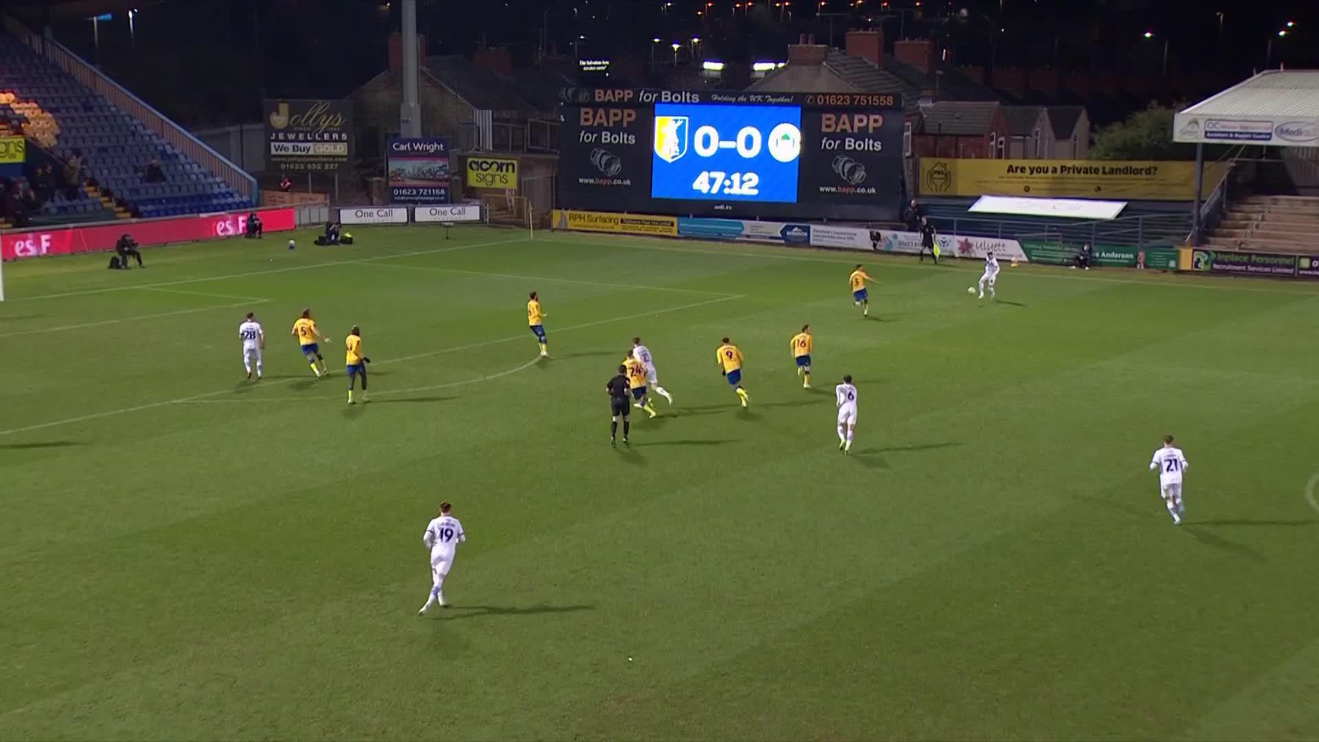 Thelo Aasgaard with the header for @LaticsOfficialHe hit the Viktor Gyökeres celebration 🥶#EmiratesFACup