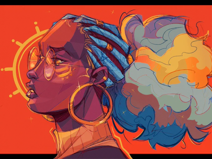 Show me how you draw Black Women 