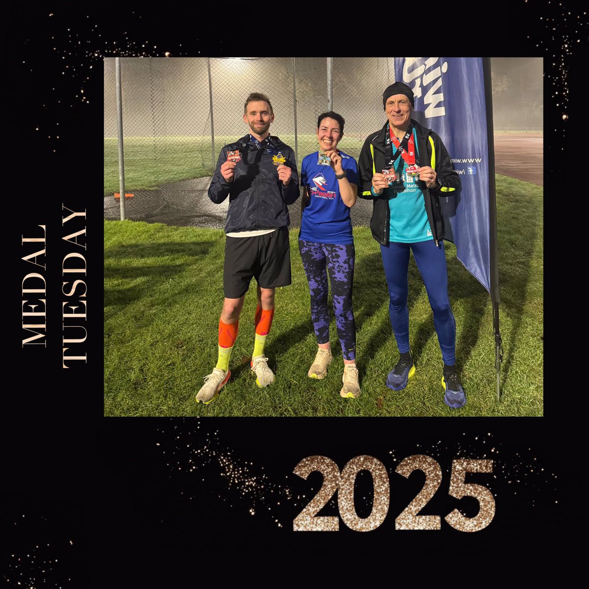 Great start to #2025 with the first #medaltuesday of the year - well done #winstonrunners