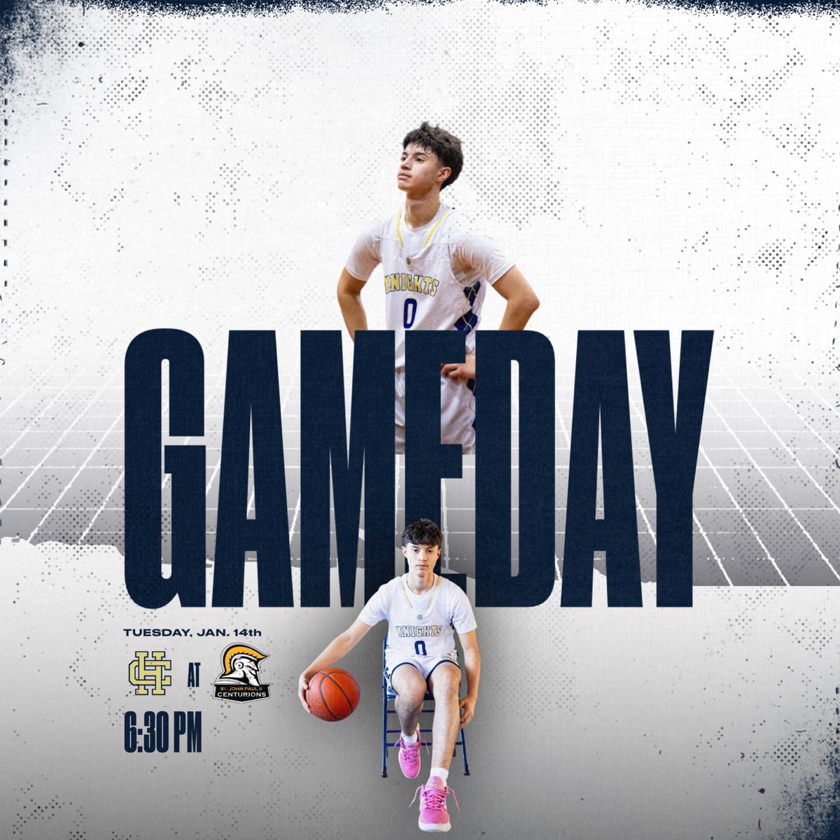 Holy Cross Knights Basketball (@hcbasketball426) on Twitter photo GAME DAY!!! 🔥
Back on the road for district game number 6!
🆚 John Paul II CC
⌚️ 6:30pm
📍John Paul II CC
<a href="/TXPSbasketball/">Texas Private School Basketball</a> @TXPS_JacobB <a href="/TAPPSbasketball/">TAPPS Basketball</a> <a href="/TexasHoopsGASO/">TexasHoops/GASO 🔗</a> <a href="/TXPSMedia/">Texas Private School Media</a> @Jacob_Bermudezz GAME DAY!!! 🔥
Back on the road for district game number 6!
🆚 John Paul II CC
⌚️ 6:30pm
📍John Paul II CC
<a href="/TXPSbasketball/">Texas Private School Basketball</a> @TXPS_JacobB <a href="/TAPPSbasketball/">TAPPS Basketball</a> <a href="/TexasHoopsGASO/">TexasHoops/GASO 🔗</a> <a href="/TXPSMedia/">Texas Private School Media</a> @Jacob_Bermudezz