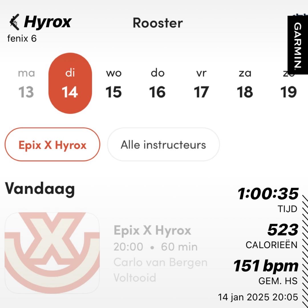 KarinAlphen's tweet photo. Het ging weer🥳. Er zaten wel weer 4 sets van 50 walking lunges in. Dat brengt het totaal op 360 vandaag😂
#hyrox #epixtraining #ladiesnight https://t.co/2aHHXkCORX
