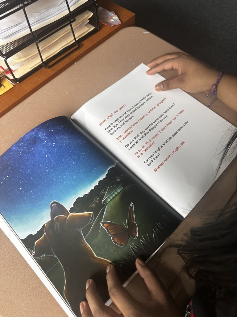 Thank you to <a href="/ncculture/">NC DNCR</a> for sending a classroom set of Plott's Tales and Trails: Aventuras con Carolina to my ML classroom! We are so excited to  learn more about North Carolina together!

#NCLearningHappensHere #TeachCabCo #ncbtoy #NCLearningHappensHereTeacherAmbassador