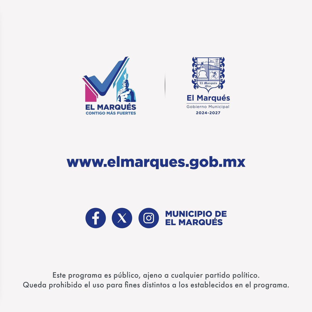 mpio_El_Marques's tweet photo. Durante los primeros 100 días de esta administración entregamos resultados que mejoran tu seguridad e impulsan a las y los emprendedores de El Marqués. 🙌

#ContigoMásFuertes #100DíasElMarqués https://t.co/AWfhtGn9Nv