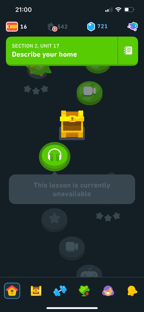 k3_m5_'s tweet photo. @duolingo your maintenance is going to kill my streak 😢😭 https://t.co/g9iUXzJlgL