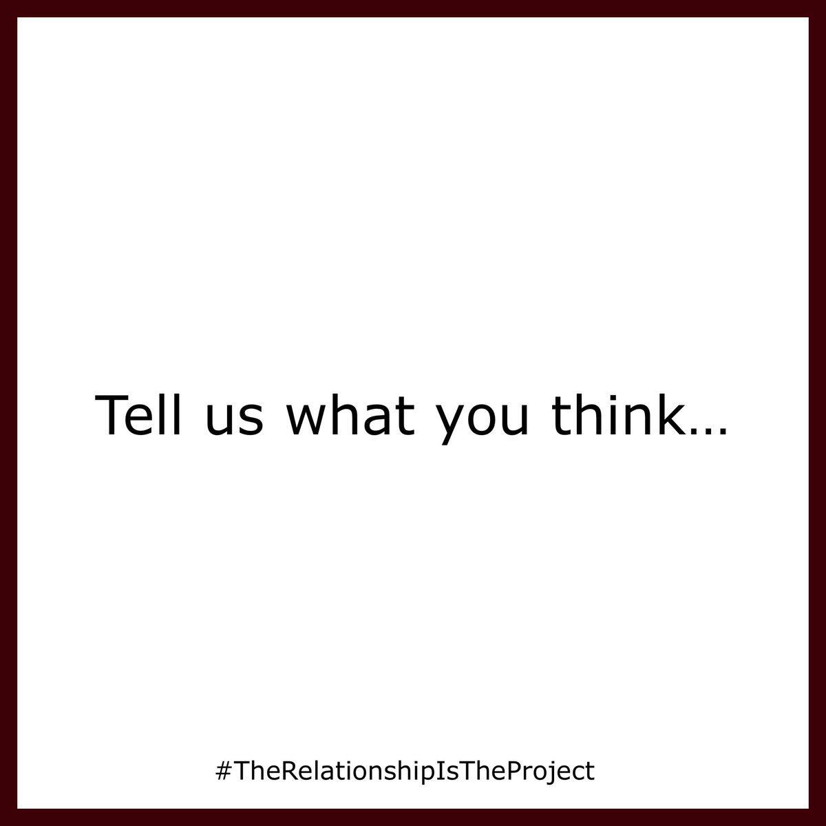 It’s a new year and nearly the first anniversary of #TheRelationshipIsTheProject, so we’d love to hear about the difference it’s made to your work and the world. If you can, we’d appreciate it if you could leave a review on Storygraph or Goodreads, or tag us on socials. 🙏🙏🙏