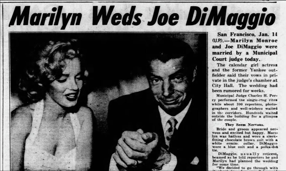 ajaxBabalewski's tweet image. On this day, 71 years ago, two American Icons were married. #zelena