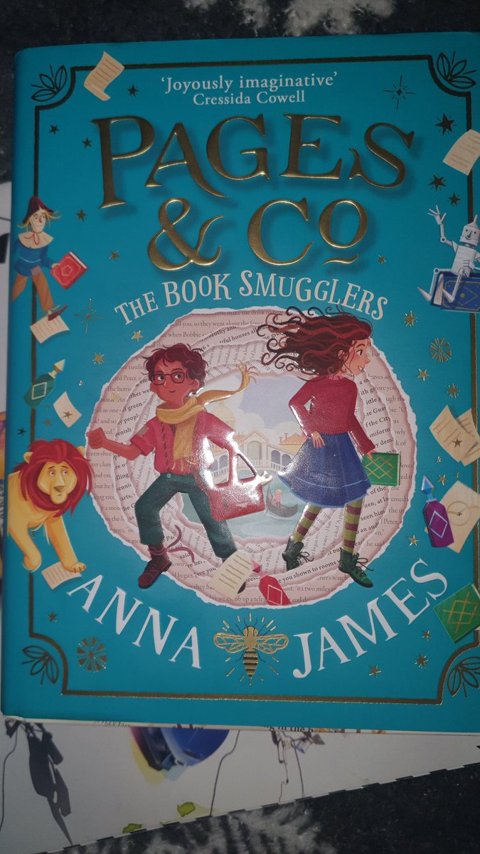 JRBaughen_79's tweet photo. Bedtime book #1 of 2025 Pages &amp; Co The Book Smugglers by @acaseforbooks 

Yep we should have checked before we started this one. As its book #4 in a series. But a great read and now we have a chance to start at the beginning! https://t.co/o6pkndfhQI