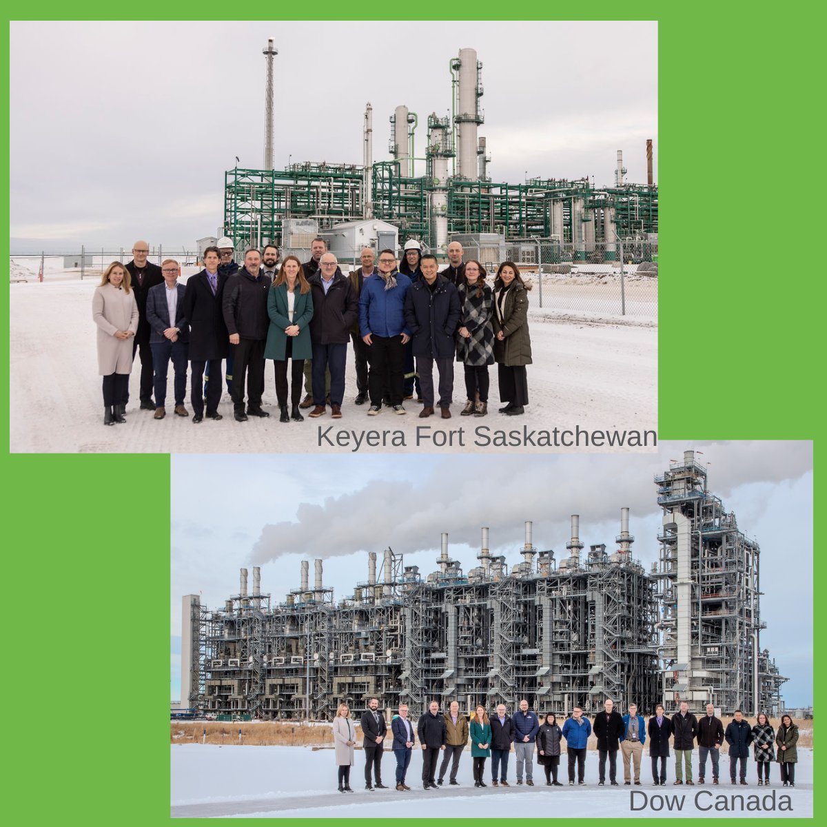 NCIA_Alberta's tweet photo. On Jan. 13, NCIA, @ABheartland , and industry members from @KeyeraCorp, @Dow_Canada  and @ShellScotford  partnered with their colleagues in the Government of Alberta, including Alberta Environment and Protected Areas Deputy Minister Sherri Wilson, to tour several sites. https://t.co/m5xZQ6DTAb