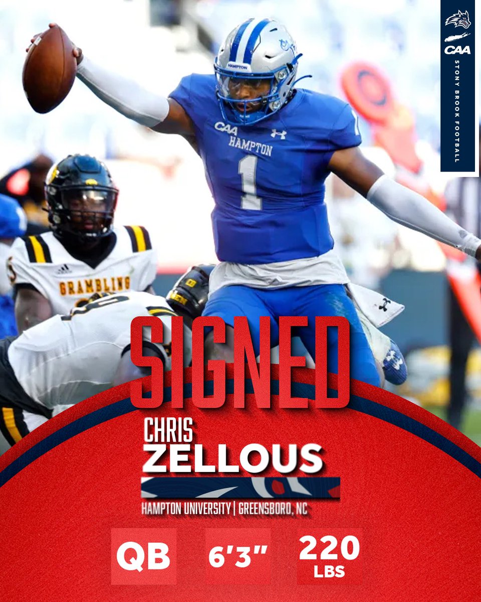mama, we got that man 🔒

Welcome to Stony Brook, <a href="/chris_zellous/">Chris Zellous</a> 

🌊🐺 x #As1