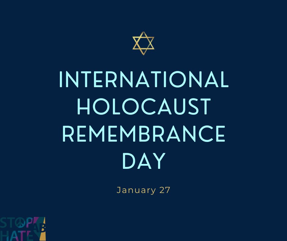 Today, we honor the millions of lives lost in the Holocaust. Let’s stand against hate, antisemitism, and bigotry to ensure history never repeats itself. 

#NeverForget #HolocaustRemembranceDay #StopHateAB