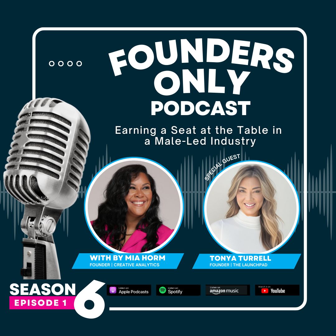 technologymatch's tweet photo. On the latest episode of the Founders Only podcast, Tonya Turrell, sits down with Mia Horm, Founder of Creative Analytics, to share the remarkable journey behind her mission to reshape how IT buyers and tech vendors connect.

Watch the episode now—Link in the comments below. 👇 https://t.co/gzZAHsgrim