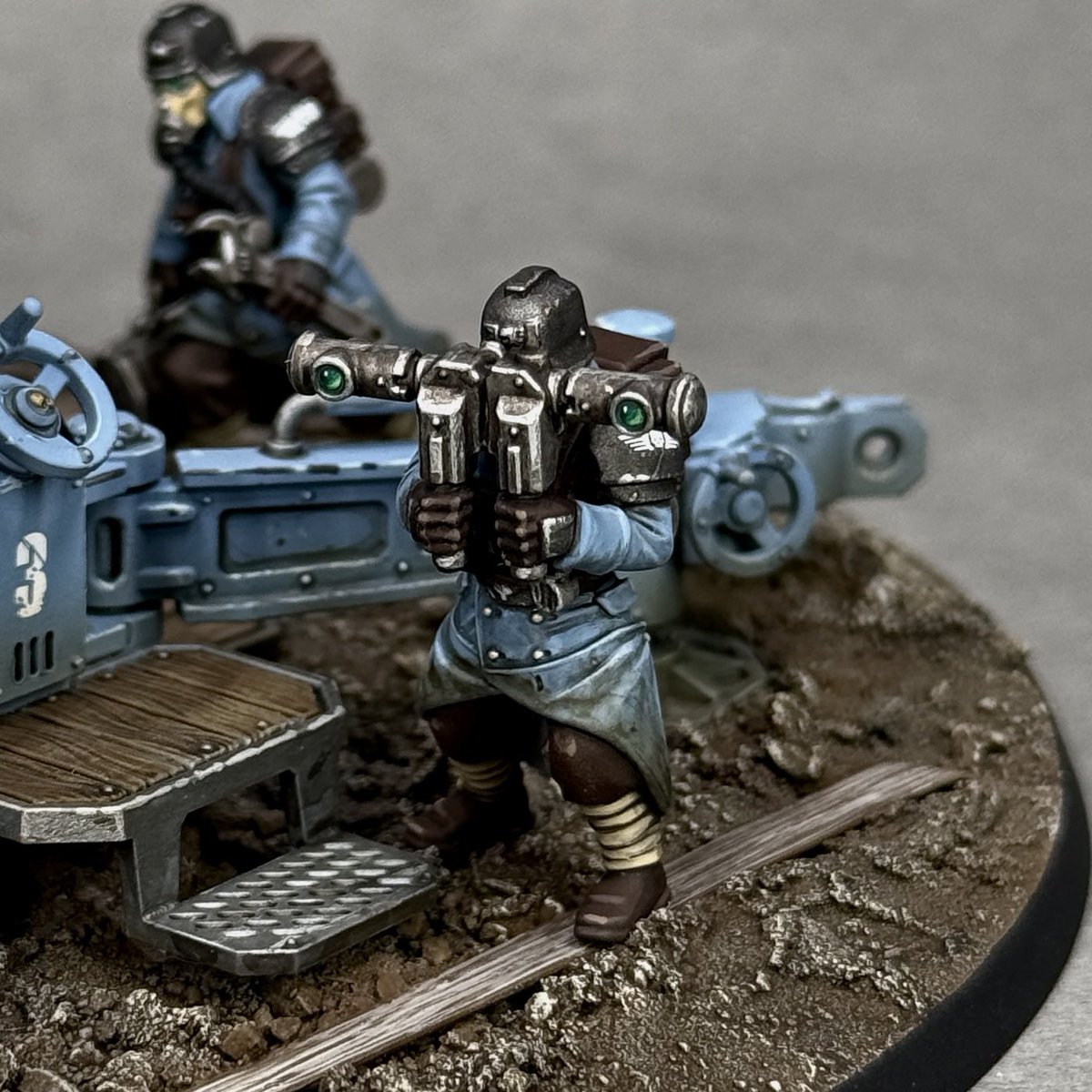 Finished up some more Kriegers for <a href="/tabletop_titans/">Tabletop Titans</a> studio army. #deathkorps #krieg #paintingwarhammer #warhammer40k #astramilitarum #imperialguard #deathkorpsofkrieg #imperium #warhammercommunity
#tabletoptitans