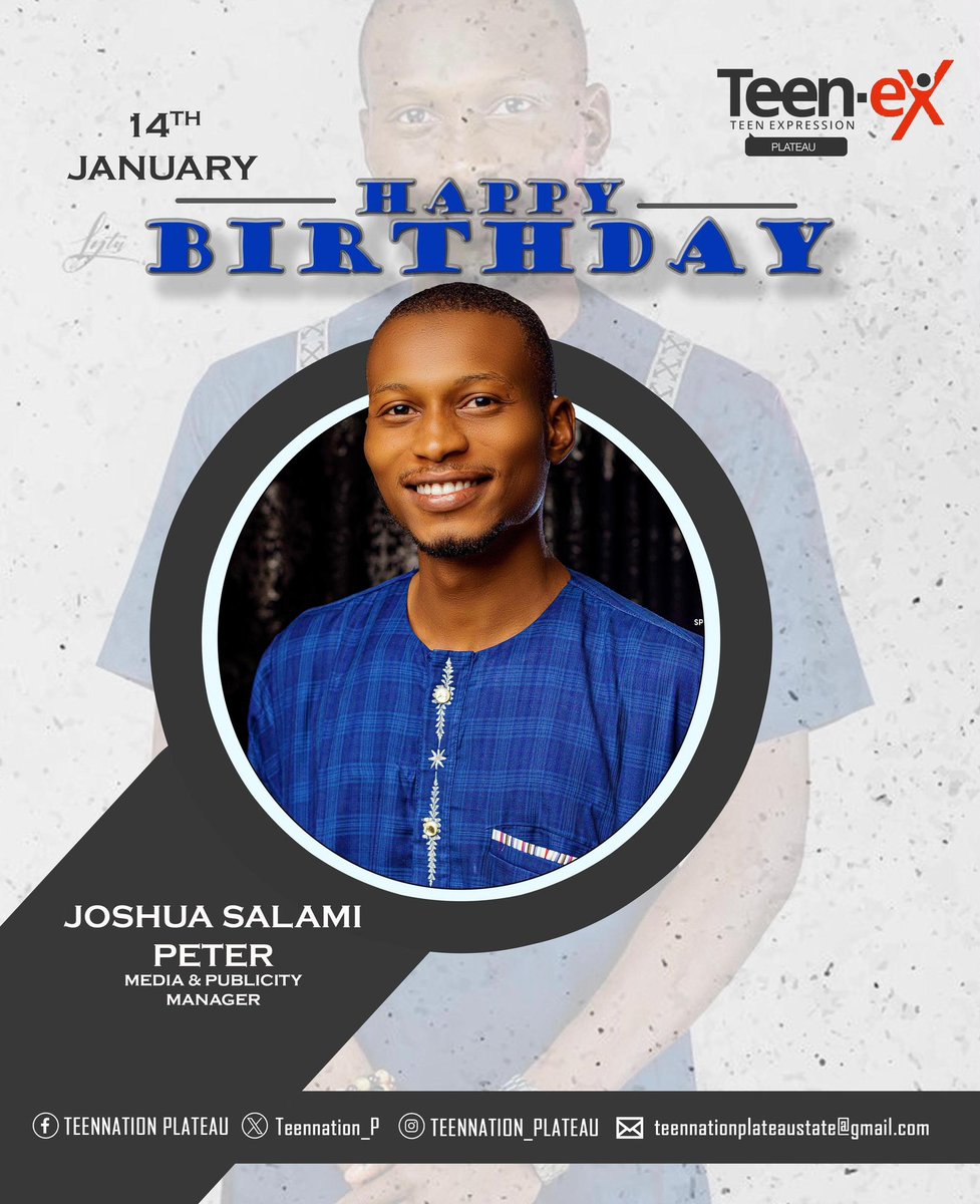 Teennation_P's tweet image. Happy birthday Sir JSP! 🎂🎉 May God grant you wisdom, favor, and abundance in this new age. Thanks for being a beacon of hope and inspiration to us all! ❤️🙏

#HappyBirthday #TeennationPlateau #jos #january #Plateau
