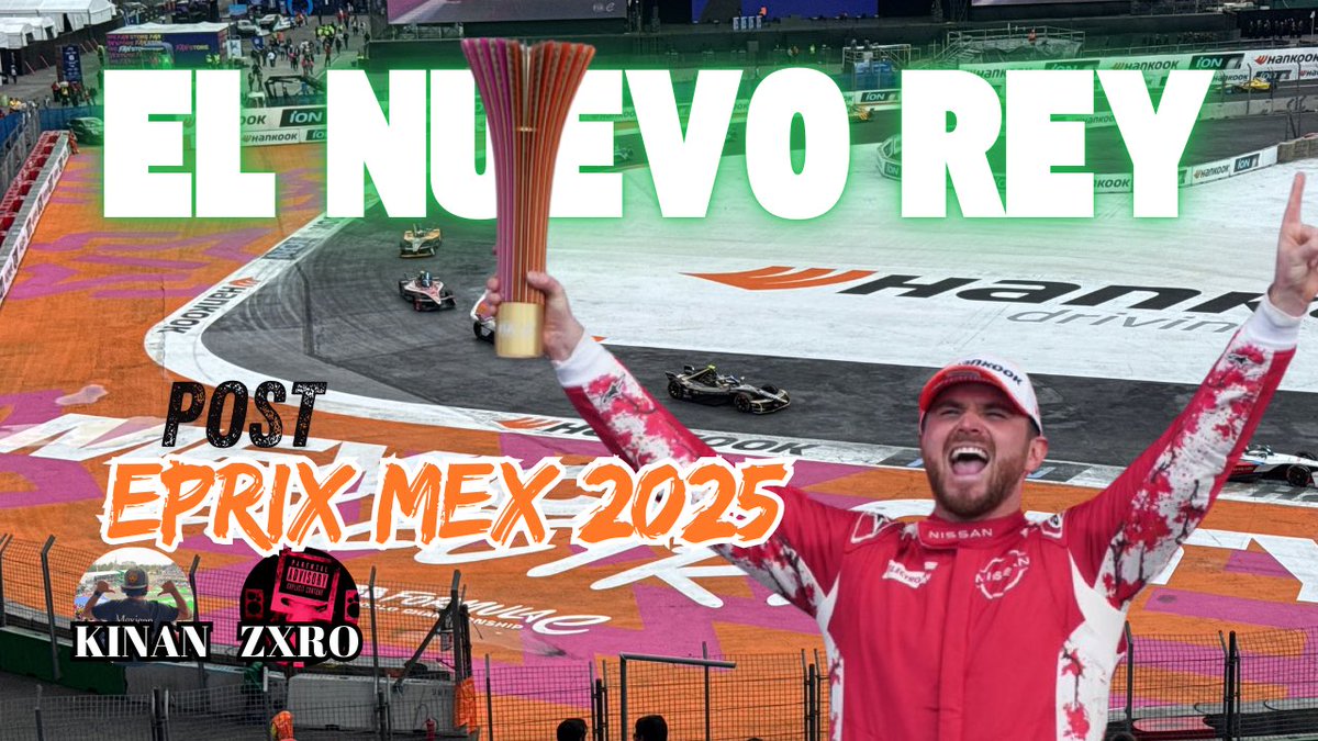KinanGarcia's tweet photo. Es hoy!!!
“¡Prepárate para revivir toda la emoción del #EPrixCDMX! 🚀 Únete a nuestro en vivo en YouTube, comentar y debatir sobre los momentos más épicos de esta carrera llena de adrenalina. 🏁⚡️ ¡No te lo pierdas! En los 🎤@Zxro_X_O
🔴 EN VIVO: https://t.co/HpQJcCScDB https://t.co/Xjb26tmTrs