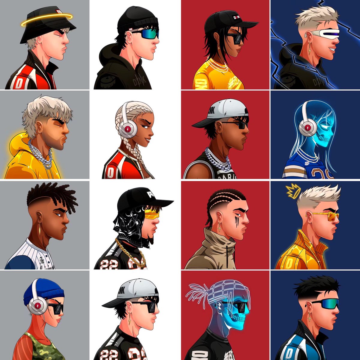 DXNK just minted out and revealed 👀

Free to 0.4 ETH floor.

How do you like the art?