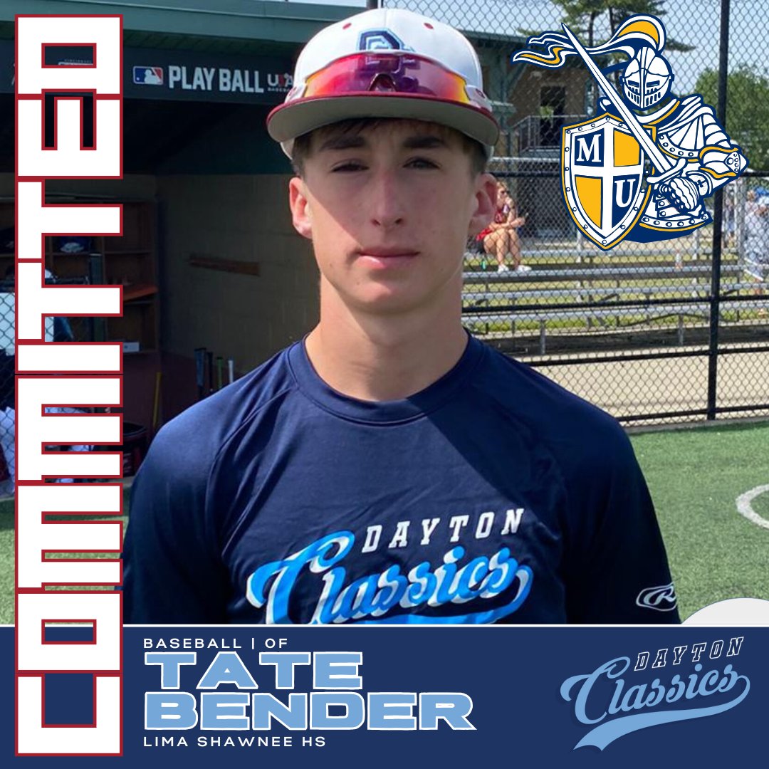 🎉 Congratulations, Tate Bender! 🎉

We are thrilled to announce that Tate Bender has committed to Marian University to continue his baseball and academic journey!

Tate, your dedication both on the field and in the classroom has earned you this incredible opportunity.