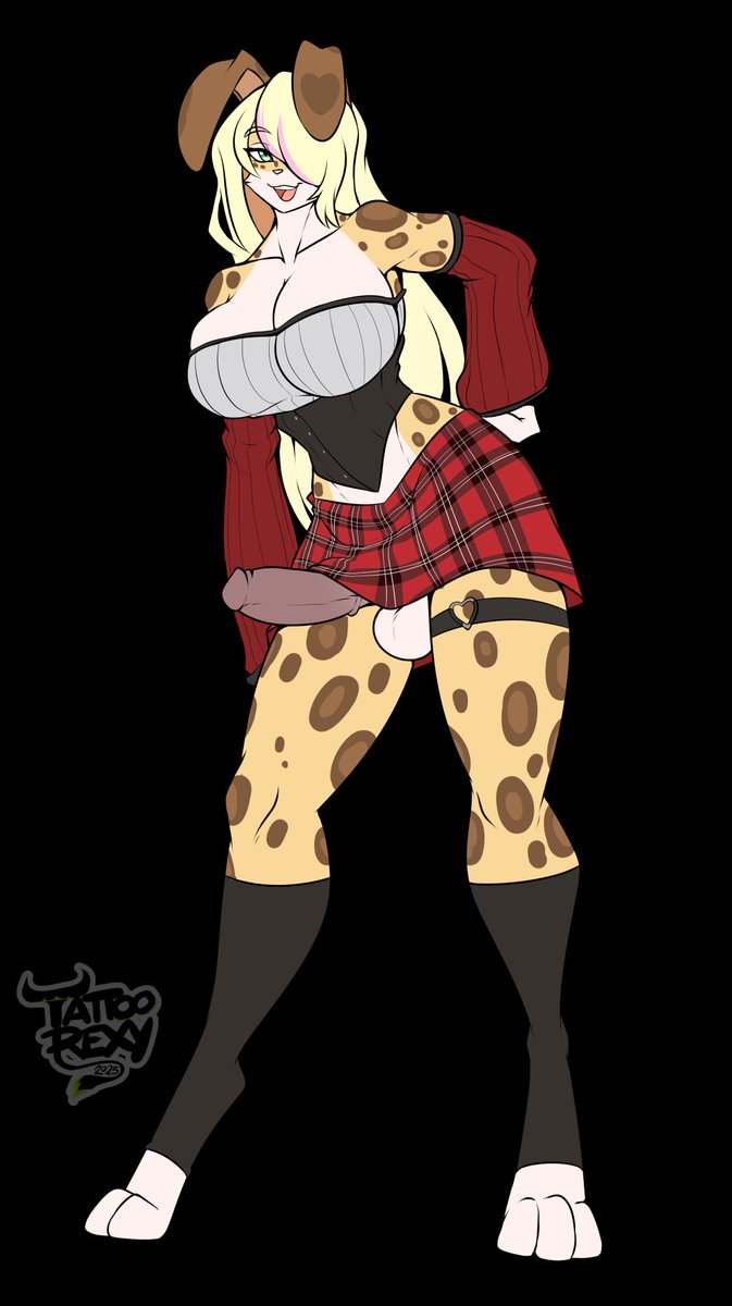 TheMemeSmith1's tweet photo. Big thanks to @TattooRexy for doing a fantastic job with Cali here. I've had this outfit idea in my head for months now and it's so nice to see it finally filled out, especially when the one filling it out is a sexy bun! https://t.co/6SL8Sd3tnB