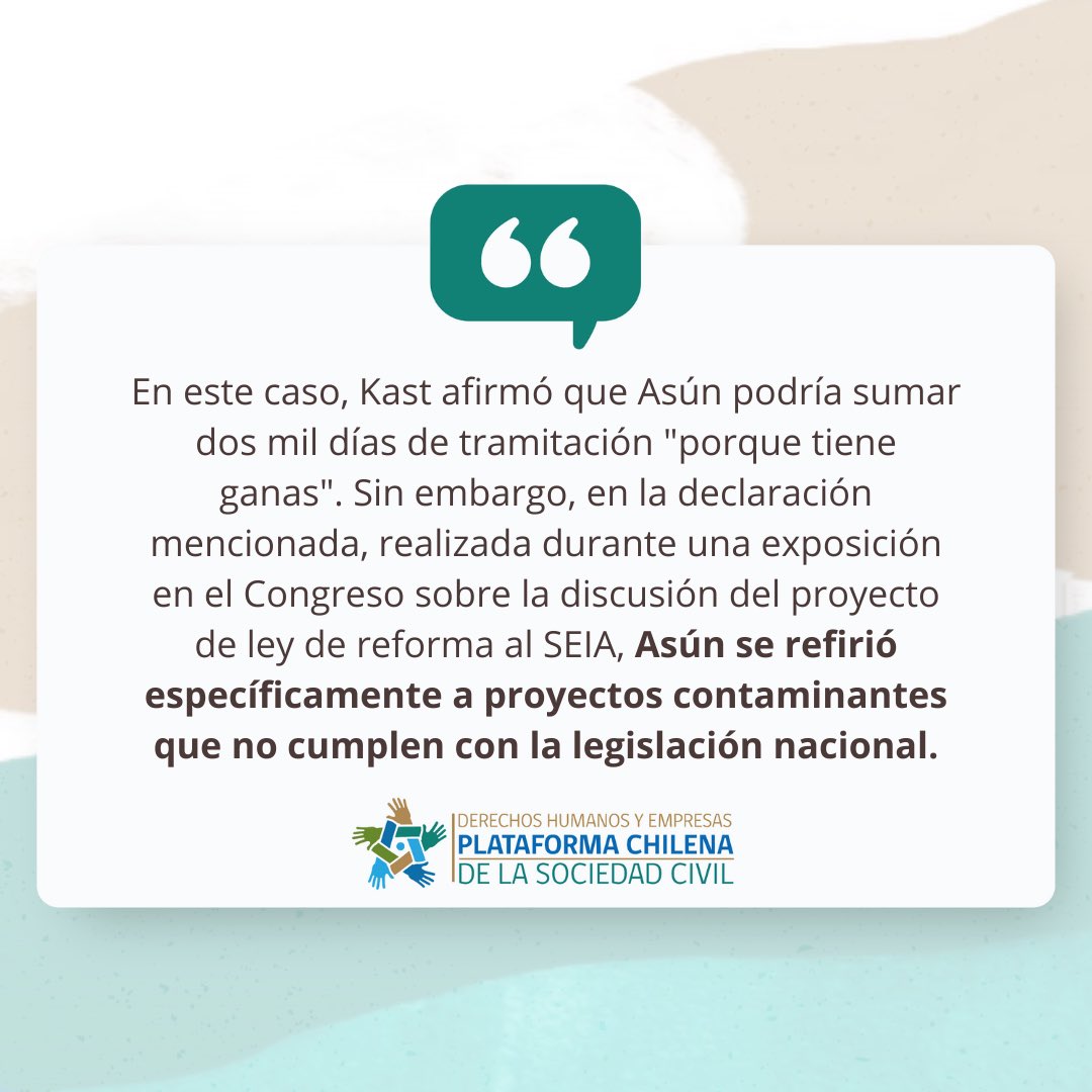 Las organizaciones que conformamos la Plataforma de DDHH y Empresas expresamos nuestra preocupación por las recientes declaraciones de José Antonio Kast contra Matias Asun, director de Campañas de <a href="/GreenpeaceCL/">Greenpeace Chile</a> en Chile, Argentina y Colombia.
📌Lee aquí: bit.ly/4g3MJ3j