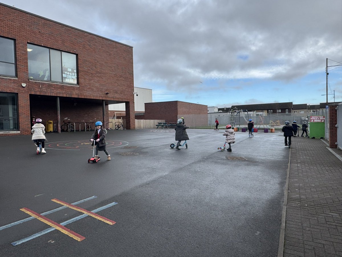 Mrs R Flynn (@mrsflynncps) on Twitter photo 🛴✨NEW SCOOTER ZONE✨🛴
Today P3 pupils tested out our new Scooter Zone at lunchtime today… it was a huge hit! <a href="/ClydePrimary/">Clyde Primary</a> 🛴✨NEW SCOOTER ZONE✨🛴
Today P3 pupils tested out our new Scooter Zone at lunchtime today… it was a huge hit! <a href="/ClydePrimary/">Clyde Primary</a>