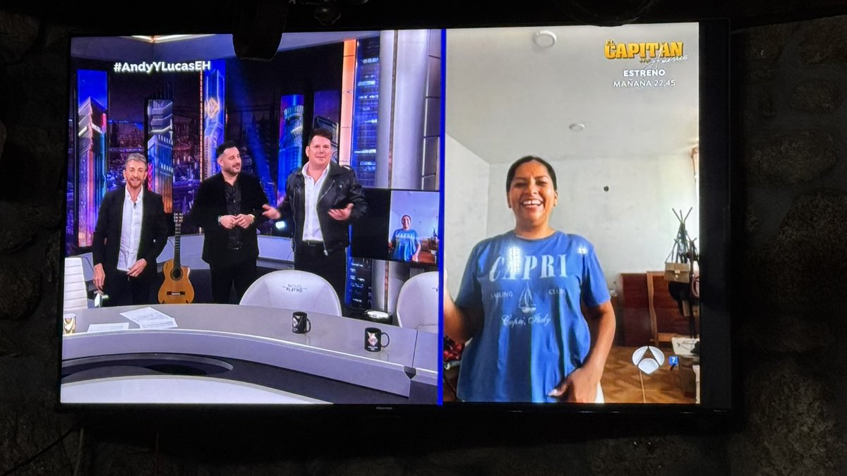 Turvegal's tweet image. Queremos ver a lis padilla en el último concierto de @_AndyyLucas_
.
@El_Hormiguero @pablomotos
.
Y de paso vamos nosotros a retransmitirlo jejejej