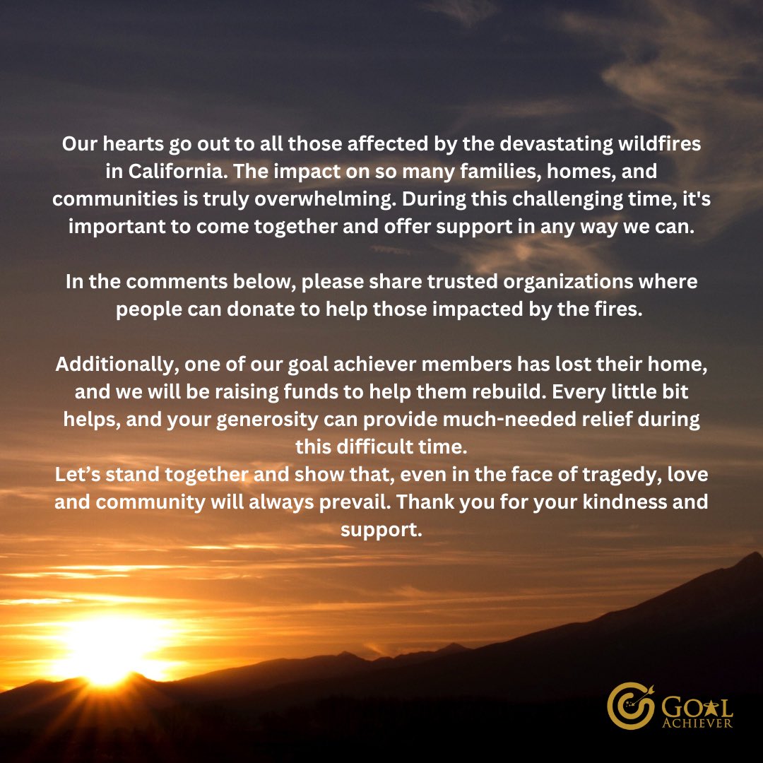 Goal Achiever Inc. (@GoalAchieverInc) / Posts / X
