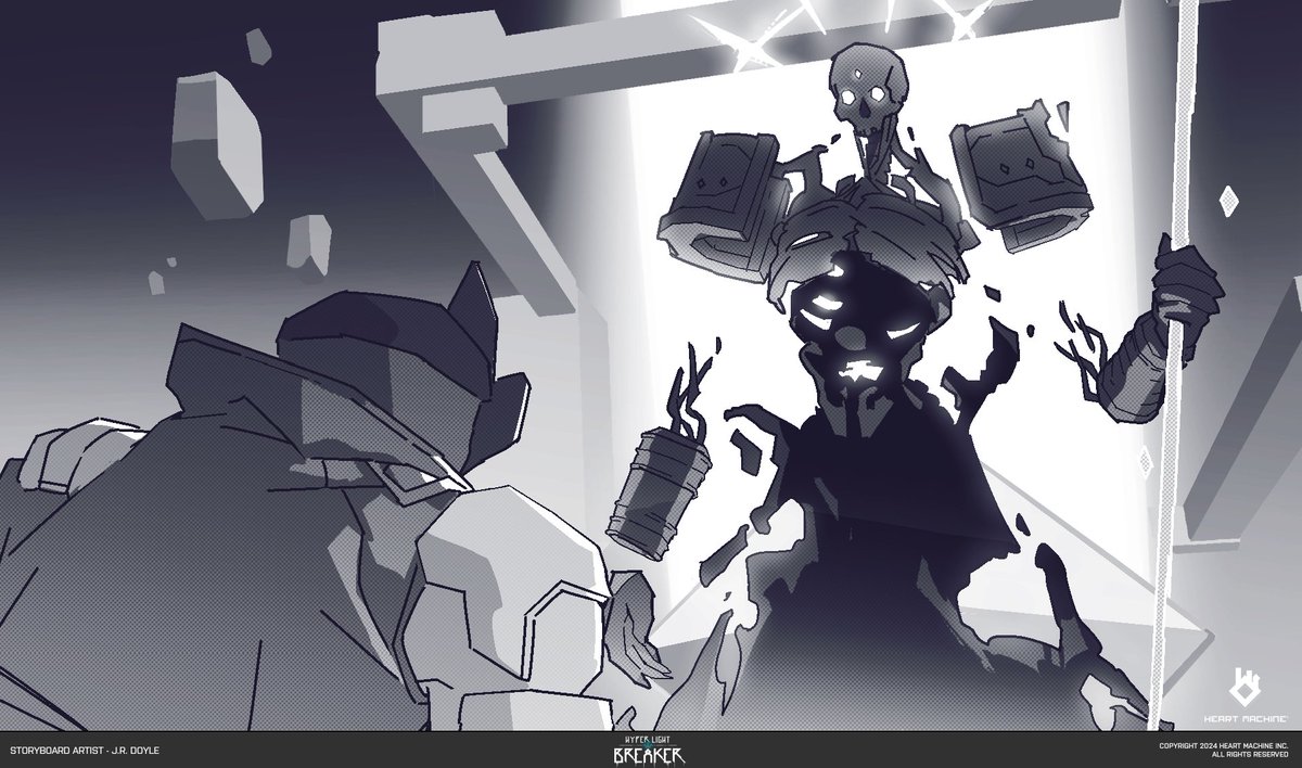 theyoungdoyler's tweet image. Hyper Light Breaker is out today in Early Access! Got the okay to share a small sample of the art I did that you can find in-game.
#hyperlightbreaker