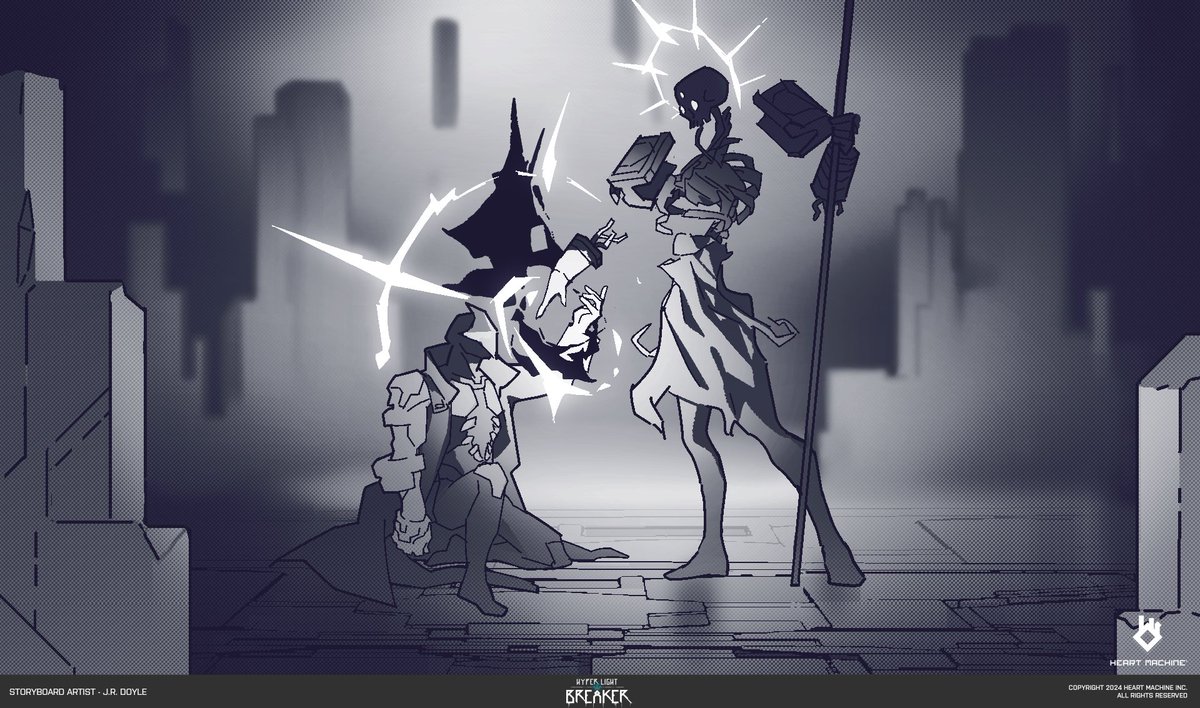 theyoungdoyler's tweet image. Hyper Light Breaker is out today in Early Access! Got the okay to share a small sample of the art I did that you can find in-game.
#hyperlightbreaker
