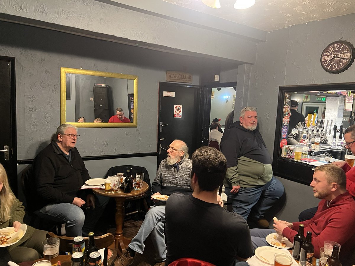 Thanks to The Market Inn, Huthwaite for being tonight’s hosts for our branch meeting, fantastic turnout and thanks to everyone that attended.