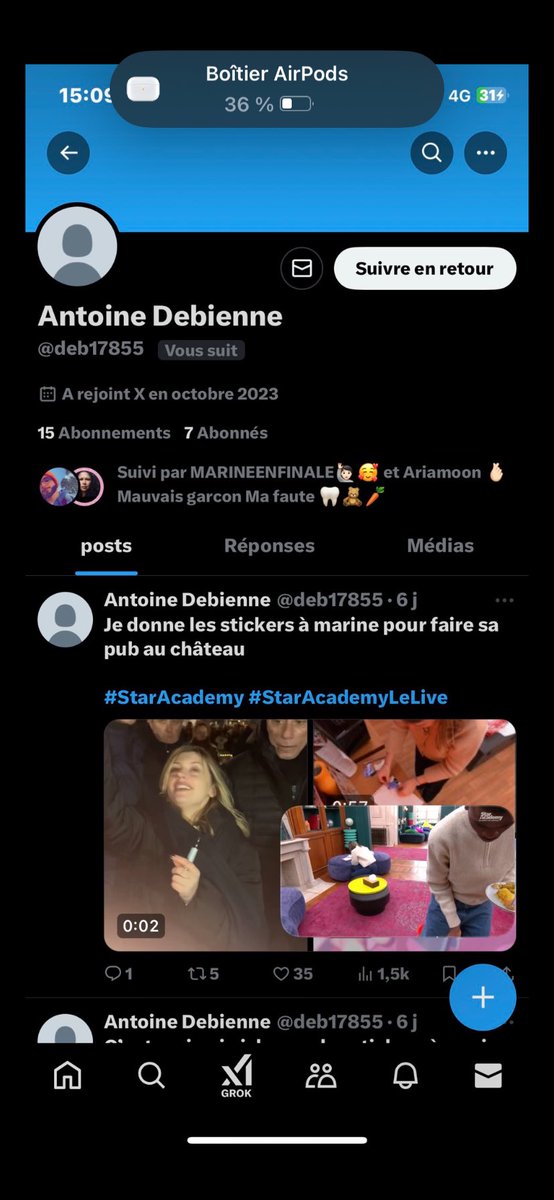 les marinettes vous invitent à signaler ces trois comptes pour propos problématiques et racistes, nous ne sommes pas avec eux et le seront jamais! #StarAcademyLeLive