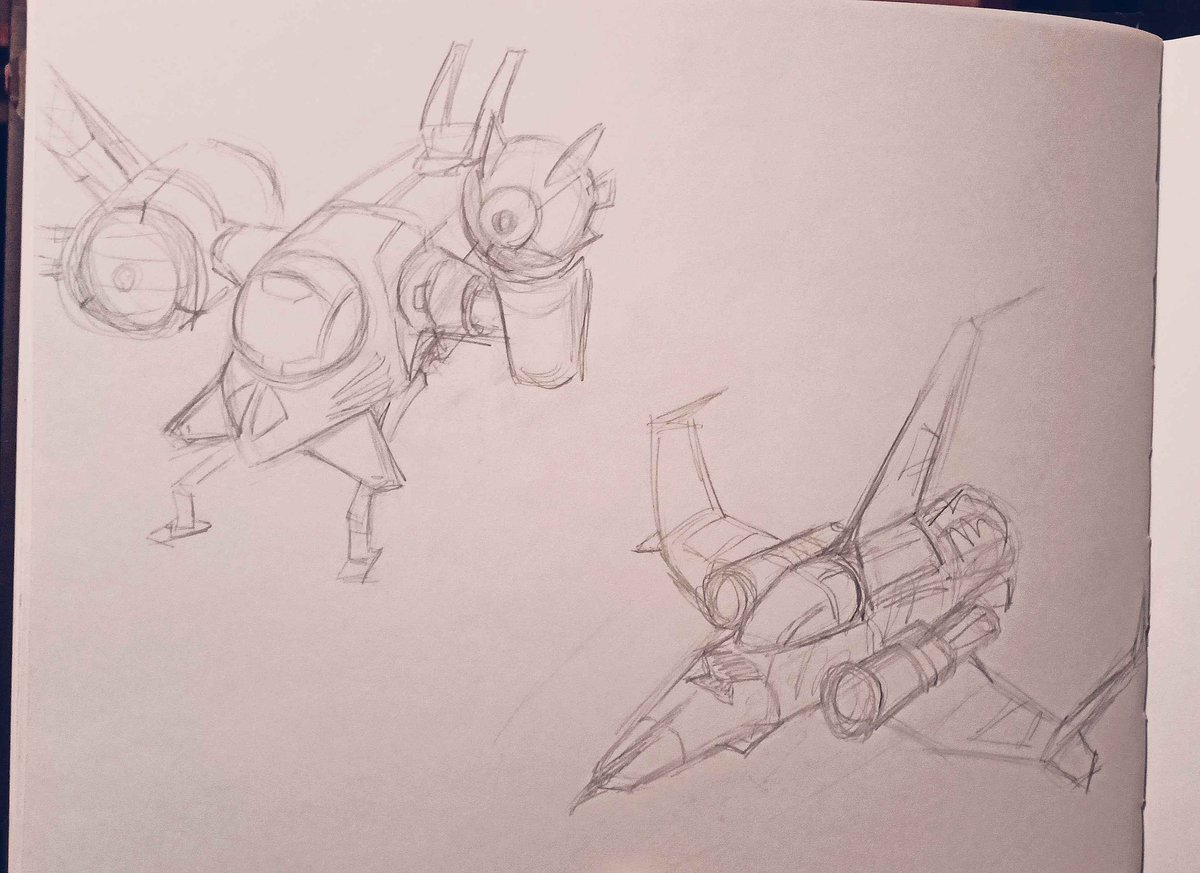 AlmiraLord's tweet photo. Sketches of their suits and starter spaceships. I loved NMS art direction, it gives a lot of cartoony design decisions. So it is interesting to try
#NoMansSky #Crossover #Ripto #WillieWumpaCheeks #Sketch #Toon #anthro #NMS #Dinofruit https://t.co/p1iOeRXUhG