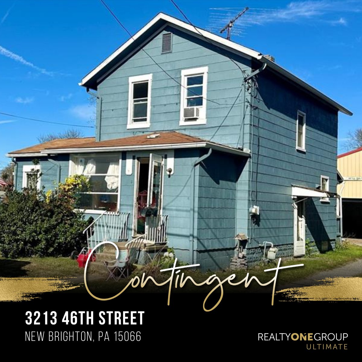 🎉Contingent! 🎉

🏡 3213 46th Street, New Brighton, Pennsylvania 15066 is officially contingent! 🎉

📞 Call us at 724-201-0514 or visit our website.

#RealtyONEGroupUltimate #DreamHome #RealEstate #Contingent #NewBrighton #BeaverCounty