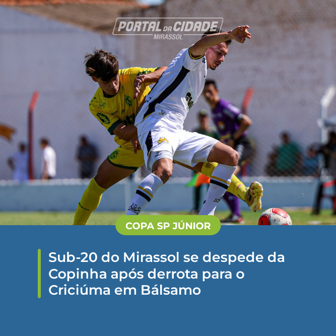 COPA SP JÚNIOR | 🦁⚽Leãozinho mostrou garra, mas não conseguiu evitar o revés por 2 a 0; equipe catarinense avança às oitavas de final

➡ Matéria completa no link👇

portaldacidade.co/cea1c9dc05
