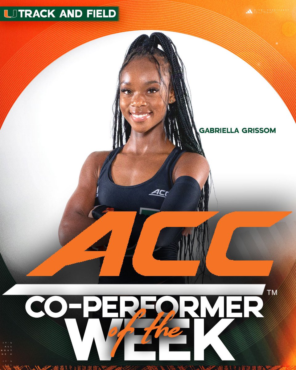 Miami Hurricanes Track & Field/Cross Country tweet media