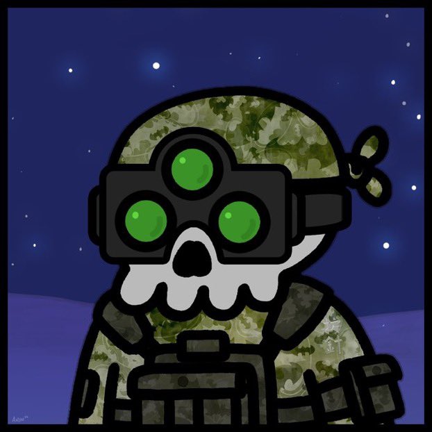 anjin3515's tweet image. #FaMorie #Mories  #derivative #pfp 
My Morie on a night mission in one of a kind BatPat camo