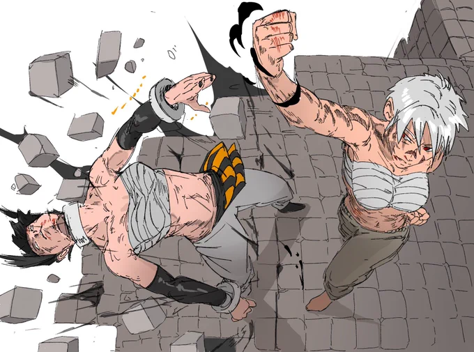 Seems it's portfolio day ! I'm focusing on fight pose more :)