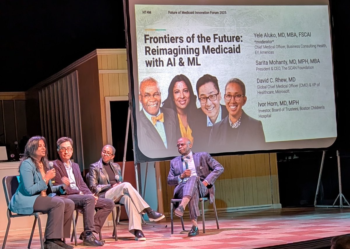 Dr. <a href="/mohanty_sarita/">Sarita A. Mohanty, MD</a> of <a href="/TheSCANFndtn/">The SCAN Foundation</a> talking about how we use ethical AI to compile data sets for learning while removing bias. Sounds promising!