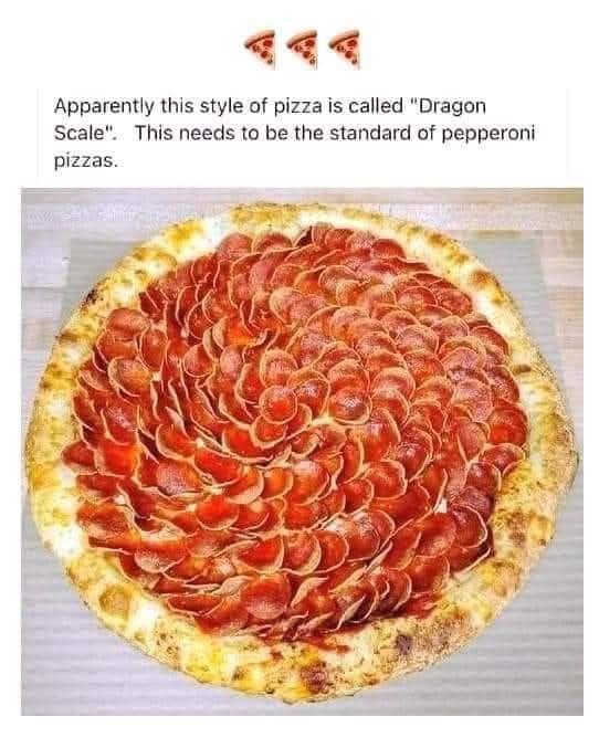 FlyingSaucerMA's tweet photo. What do you think? Would you order this Dragon Scale pepperoni pizza???

#flyingsaucerpizzacompany #livelongandpizza #scifipizza #salemma #traditionalpizza #veganpizza #glutenfree #allthegluten #pizza #flyingsaucerpizzaandbeer #pepperoni https://t.co/NEUtnIOTaX
