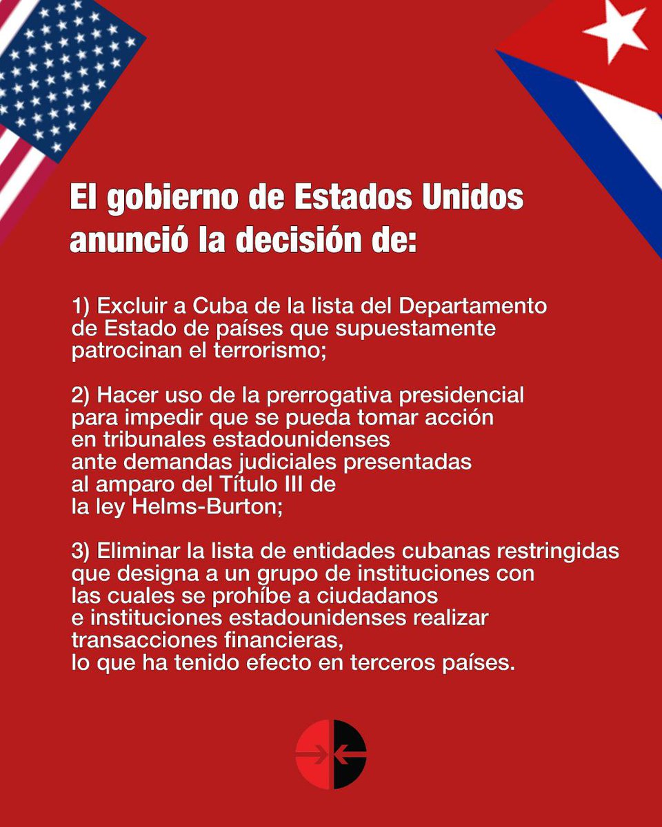 Tardías, pero en la dirección correcta las medids de Biden sobre #Cuba