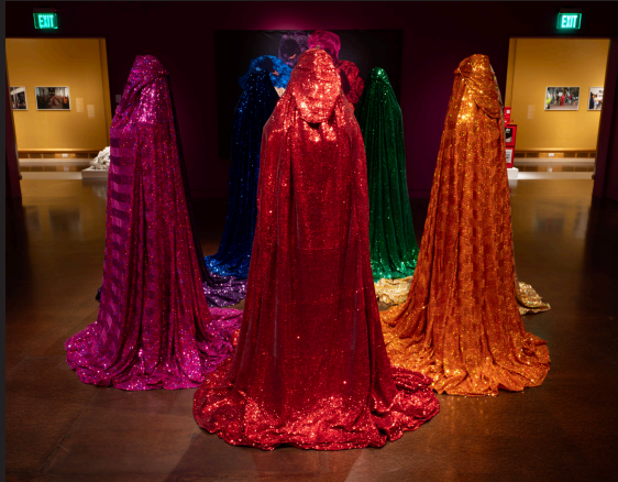 cppartgalleries's tweet image. Join us for an unforgettable experience at ‘The Red Chador: Close Encounters’ by Anida Yoeu Ali, hosted at the Kellogg University Art Gallery, Cal Poly Pomona. This captivating exhibition runs from Feb 1st- March 20th, 2025.
