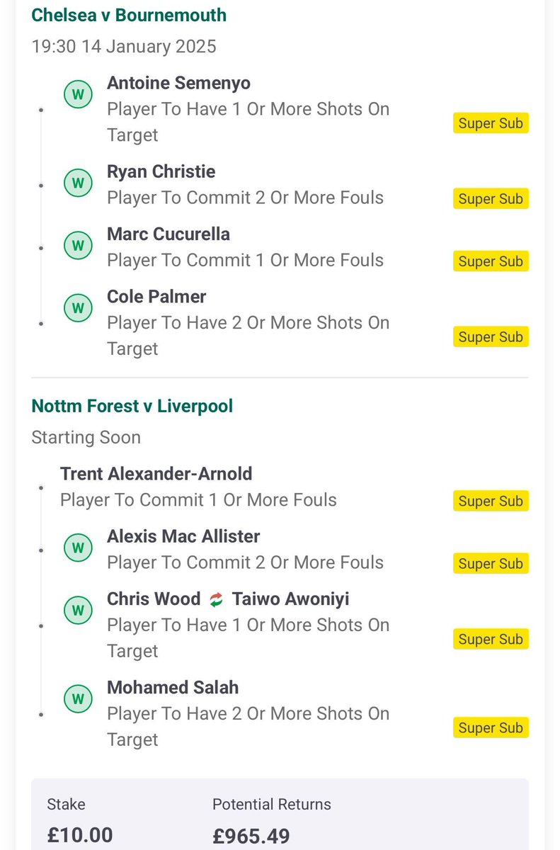 Footy Accumulators tweet media