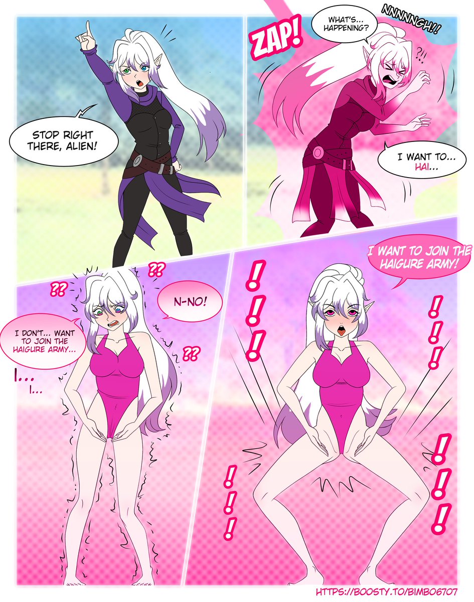 Bimbo6707's tweet photo. Nikki joins the haigure army!
#haigure #leotard #nikki #COMM https://t.co/IZ5qPSgkf5