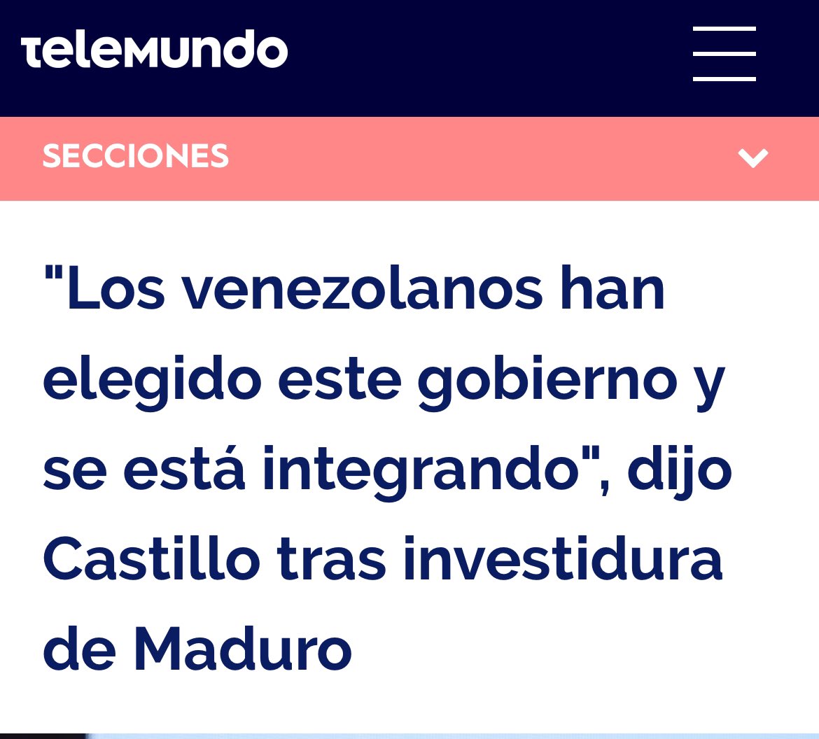 Cuando te digan que Uruguay no está en peligro en estas manos, es porque es ciego.