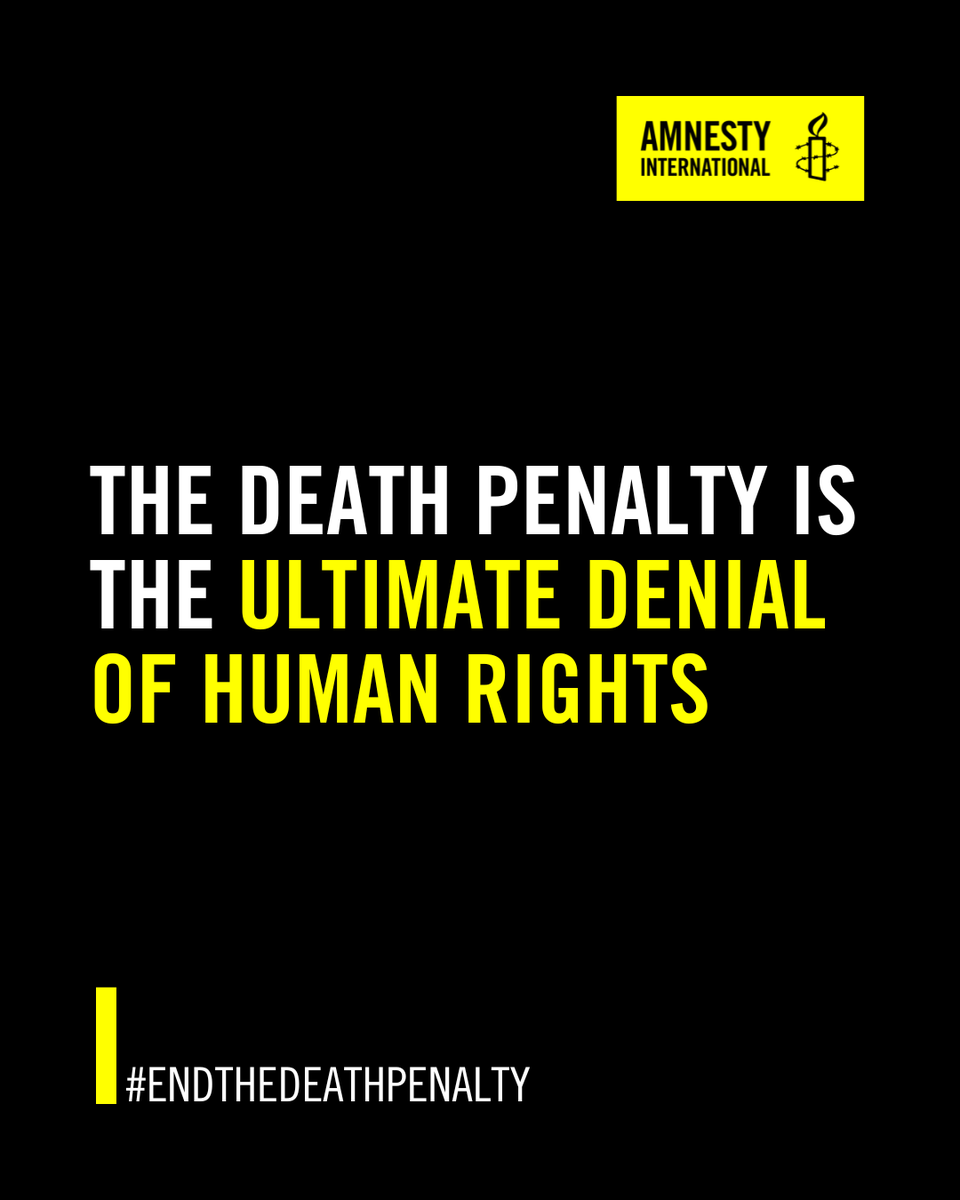 amnestyusa's tweet photo. President Biden effectively answered our call when he acted to #CommuteTheRow. But, seven men remain on federal and military death row. Ask @POTUS to #FinishTheJob and commute the remaining #DeathPenalty sentences.

https://t.co/gxDLMfAoSC https://t.co/7Zftr2nmXr