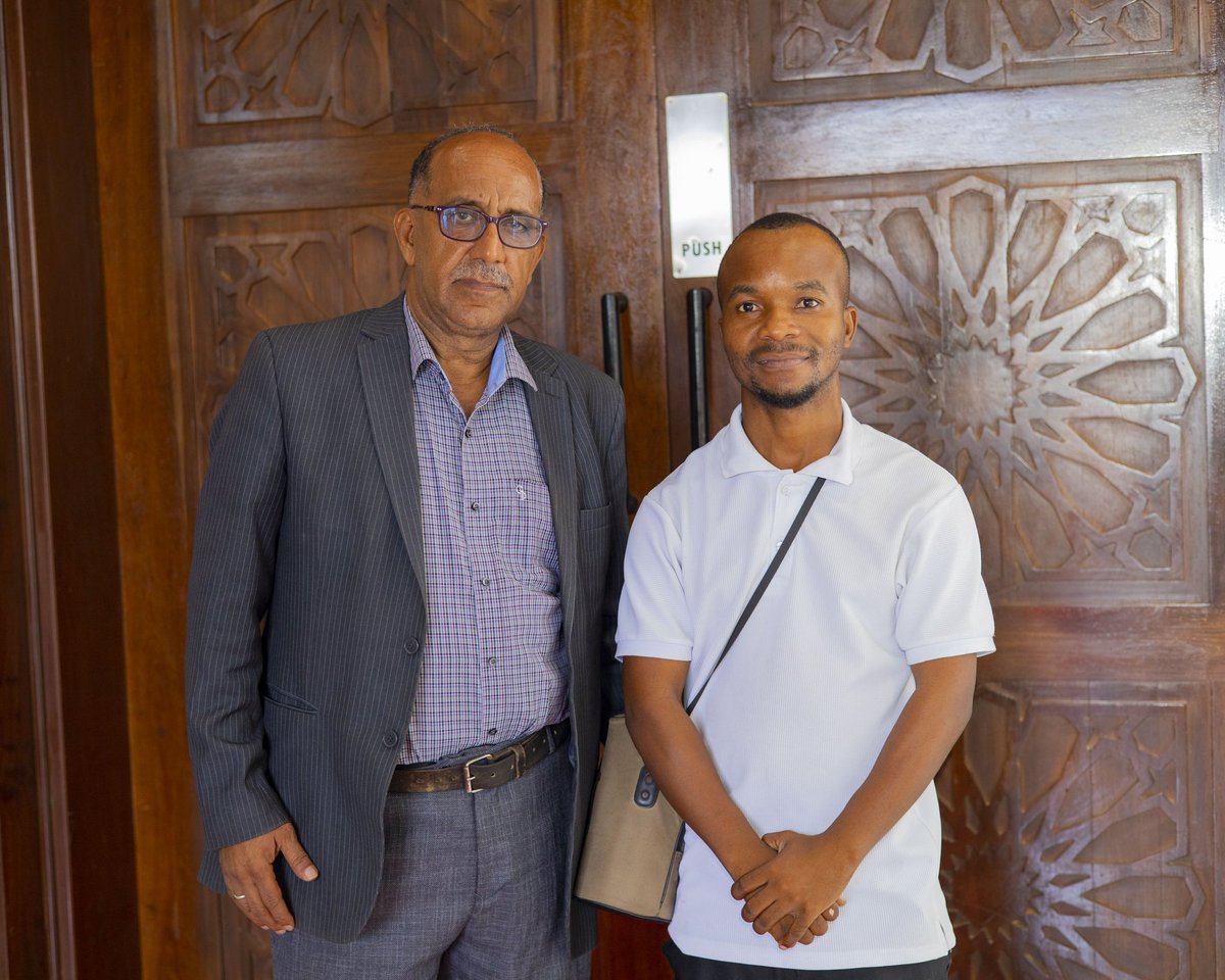 GGuildo's tweet image. Nukiwa na Mkongwe Wa Tasnia ya Habar ITV  Kutoka Zanzibar. FAROUK KARIM.🫡
RESPECT sana Mkuu.📸