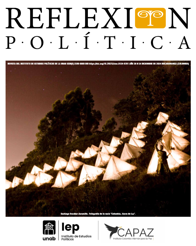 ¡Ya se encuentra disponible la edición 54 de Reflexión Política! Dossier especial "Paz, derechos humanos, justicia transicional y restaurativa" editor invitado <a href="/Instituto_CAPAZ/">Instituto CAPAZ</a> con artículos de 🇨🇴🇦🇷🇪🇸🇦🇹. Disponible en: revistas.unab.edu.co/index.php/refl…