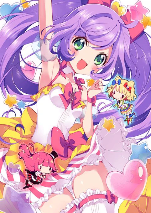 今日の過去絵はプリキュアでなくプリパラから。 