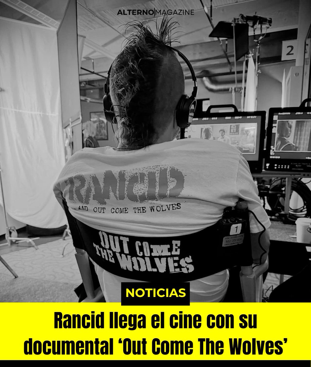 AlternoMXX's tweet image. 🎬 news 🎬

Rancid trabaja en el documental que llevará por título 'Out Come the Wolves', como el nombre de su tercer disco de estudio.

Pronto más información.

#alternomagazine #rancid #outcomethewolves #documental