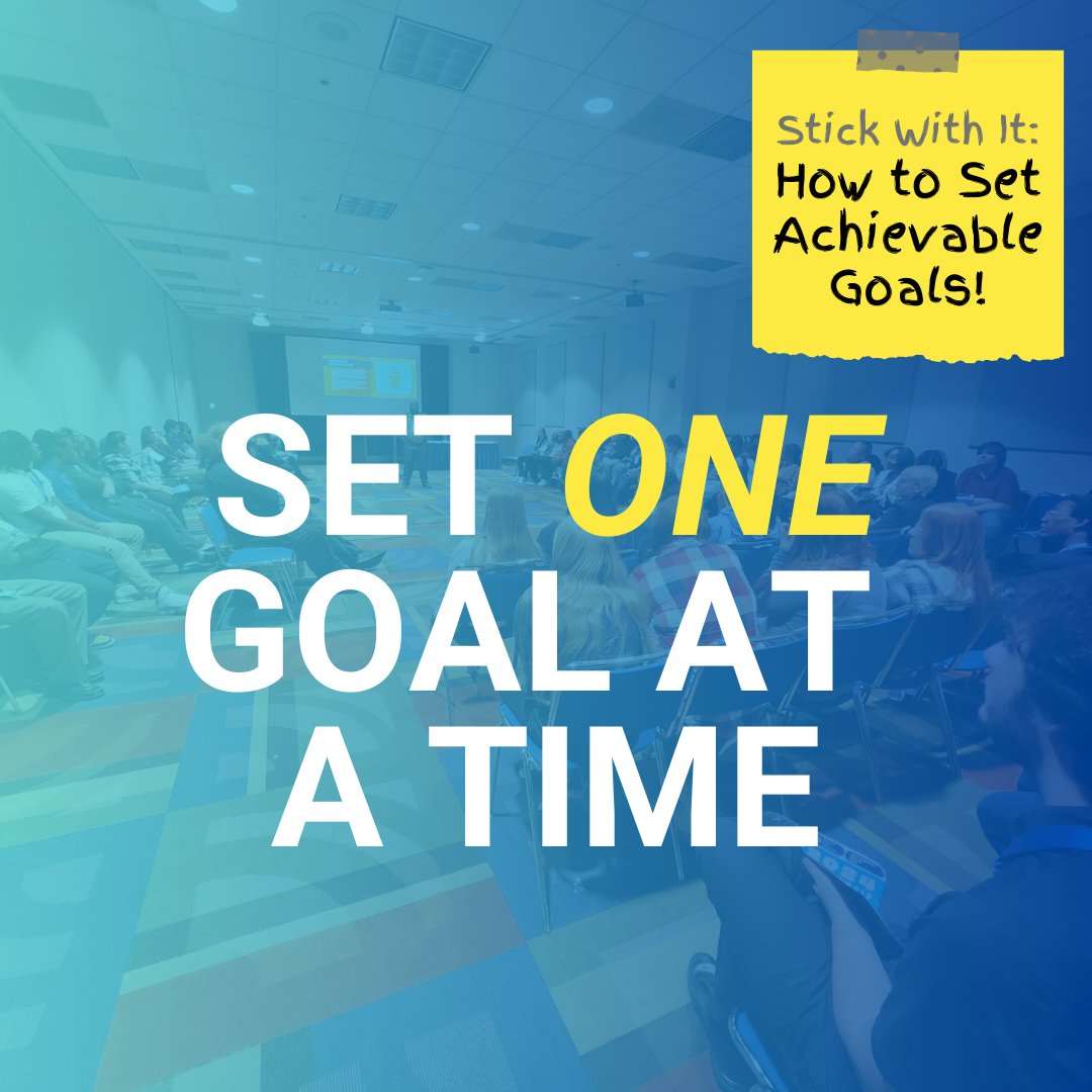jogworks's tweet photo. How’s your New Year’s resolution going so far? 🤔 

We know sticking to big goals can be tricky, but here’s a pro tip: Start by setting ONE goal at a time! Break it down into smaller steps and tackle each part as you go. Want to eat healthier? Begin by mastering meal prep for the day, then work your way up to the week, and eventually, the whole month! Small wins lead to big success—one step at a time!

#Motivation #StickWithIt #JOGworks #Accomplishment