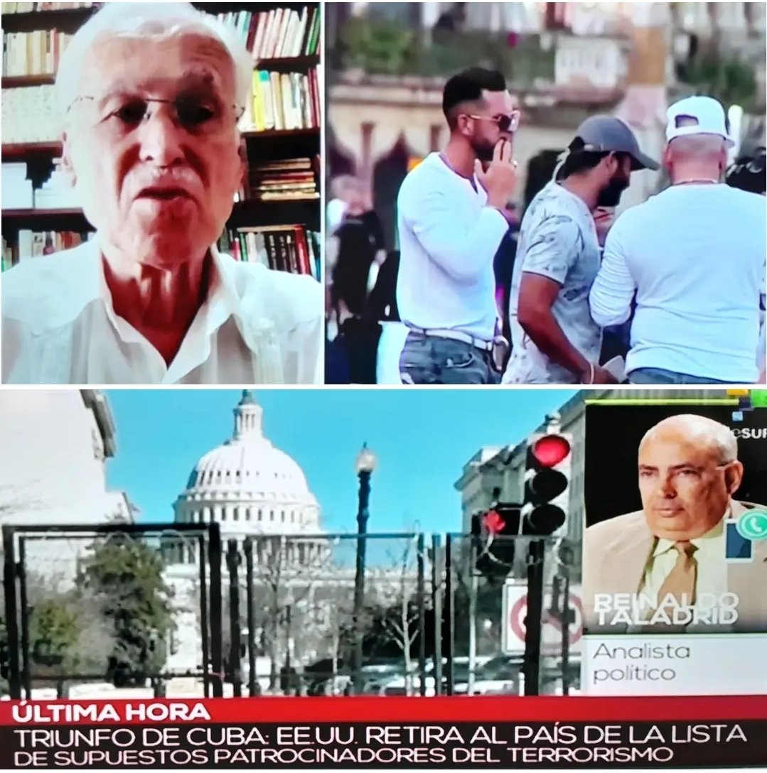 El Gobierno de EE.UU. sacó este martes a #Cuba de la espuria lista de Estado que según ellos patrocinan el terrorismo, medida que había mantenido Washington desde el 12 de enero de 2021, cuando fue suscrita por el entonces presidente Donald Trump. #LatirAvileño <a href="/DiazCanelB/">Miguel Díaz-Canel Bermúdez</a>